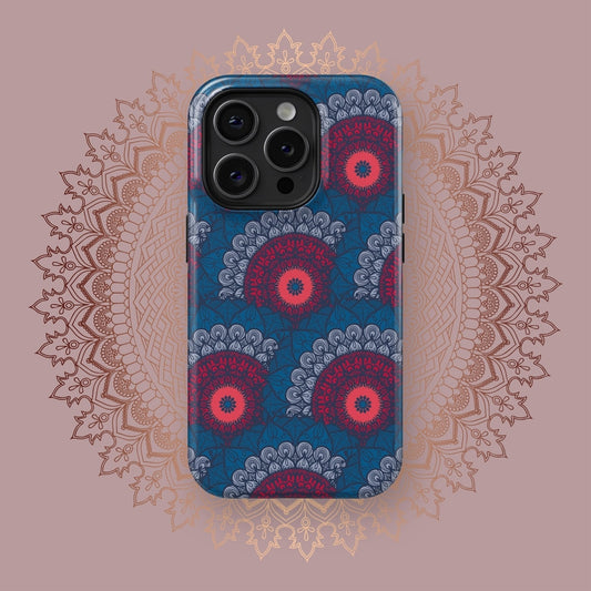 Kaleidoscopic Mandala Bliss - iPhone Case