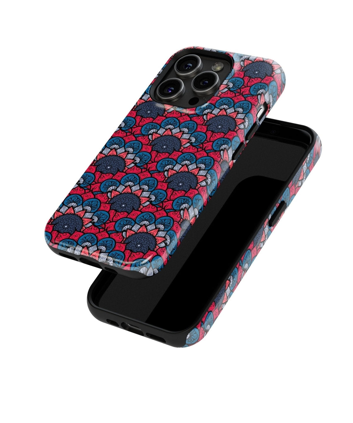 Kaleidoscopic Mandalic Essence - iPhone Case