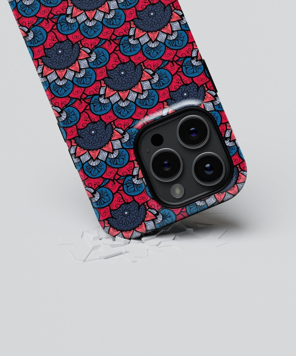 Kaleidoscopic Mandalic Essence - iPhone Case