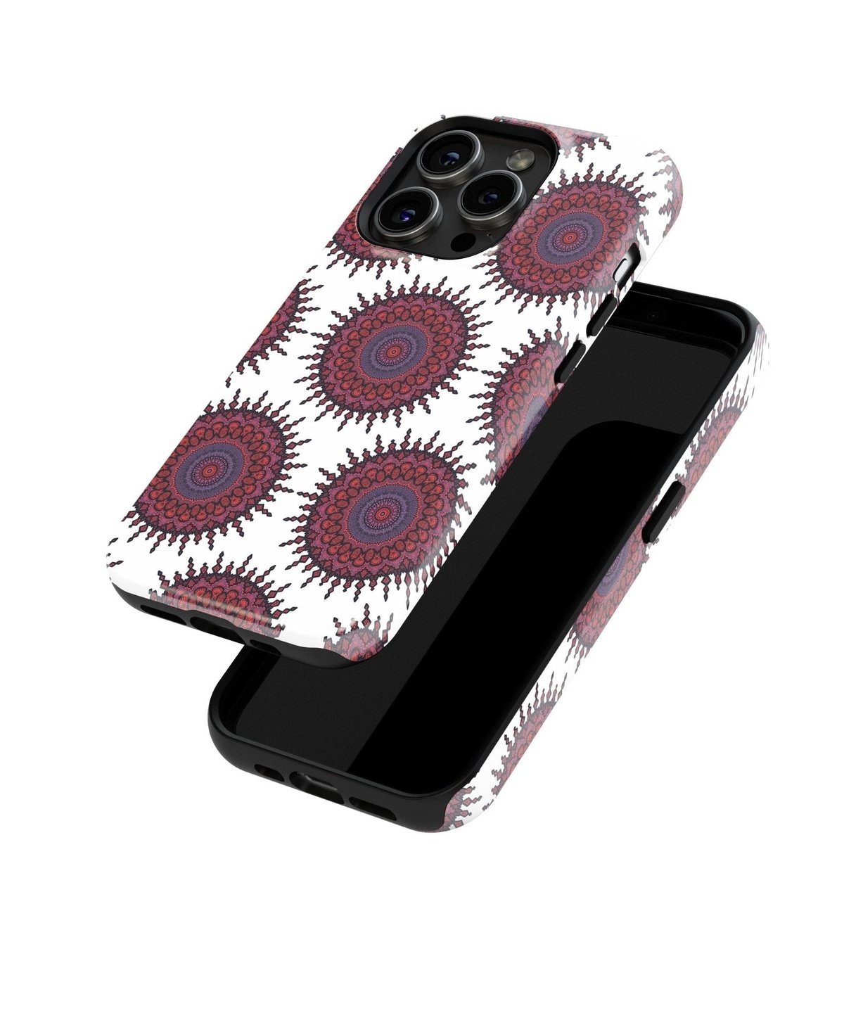 Kaleidoscopic Mandalic Melodies - iPhone Case