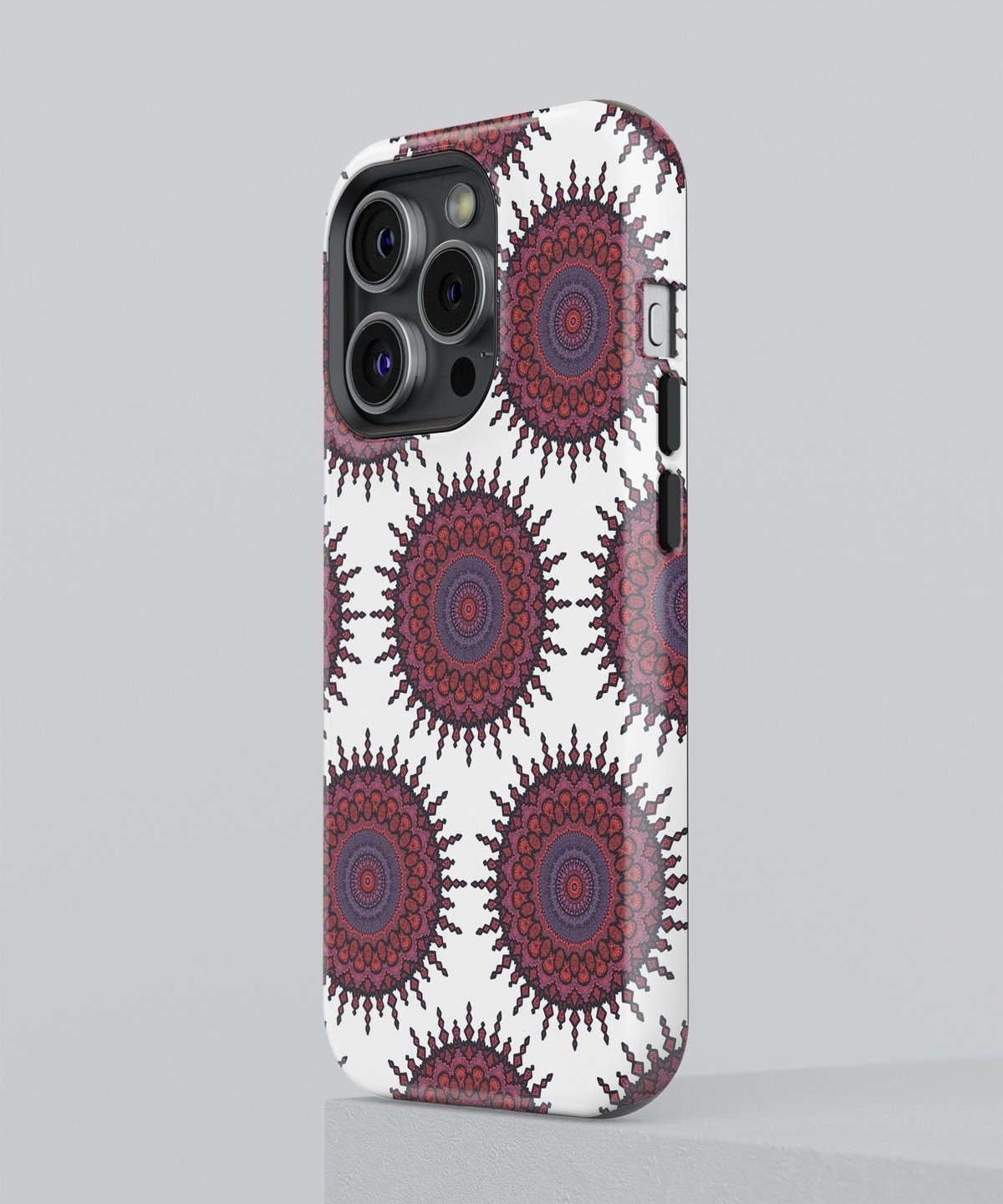 Kaleidoscopic Mandalic Melodies - iPhone Case