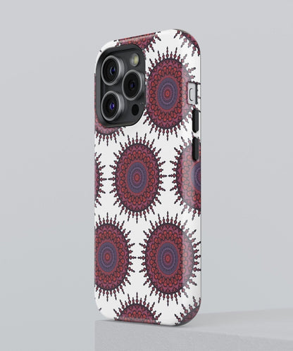 Kaleidoscopic Mandalic Melodies - iPhone Case