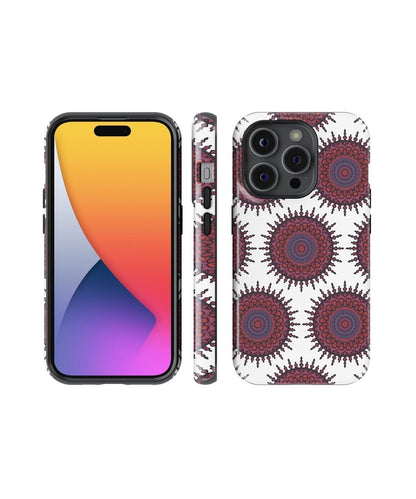 Kaleidoscopic Mandalic Melodies - iPhone Case