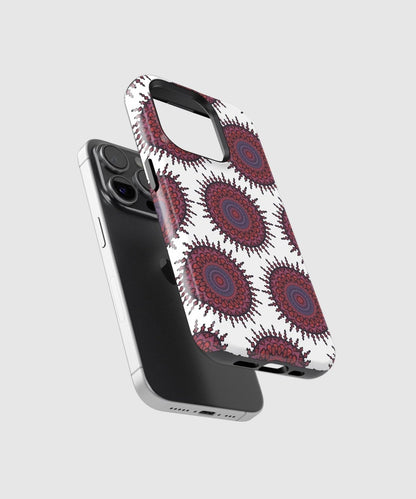 Kaleidoscopic Mandalic Melodies - iPhone Case