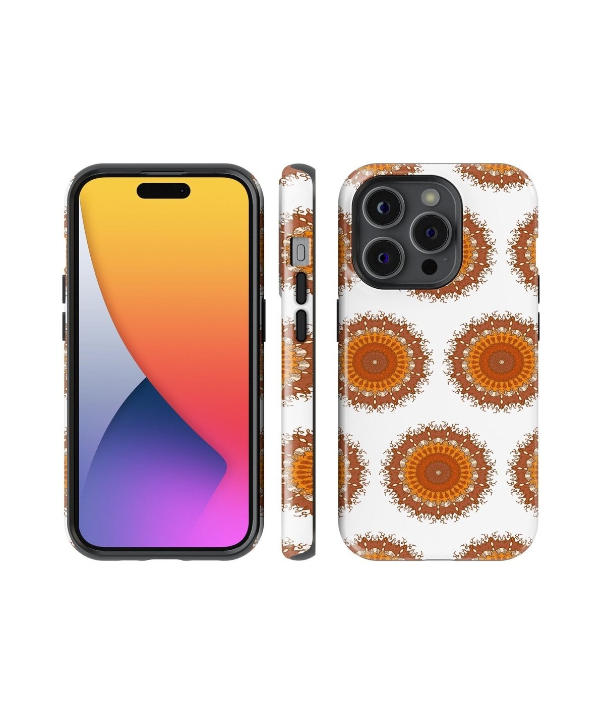 Kaleidoscopic Mandalic Symphony - iPhone Case