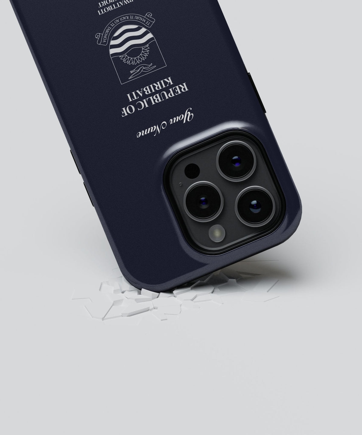 Kiribati Passport - iPhone Case