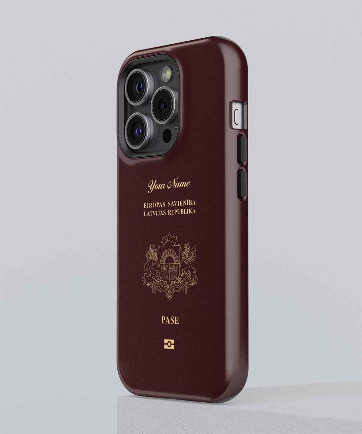 Latvia Passport - iPhone Case