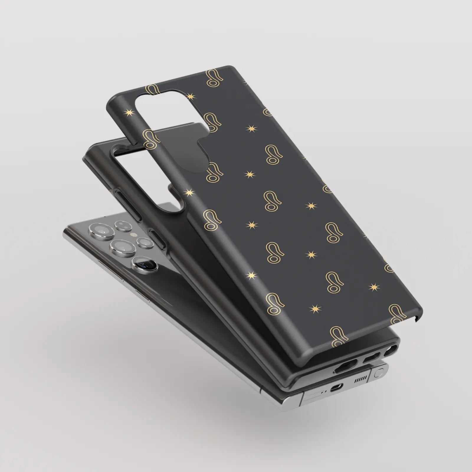 Leo Luxe: Regal Lion Phone Case - Samsung Case
