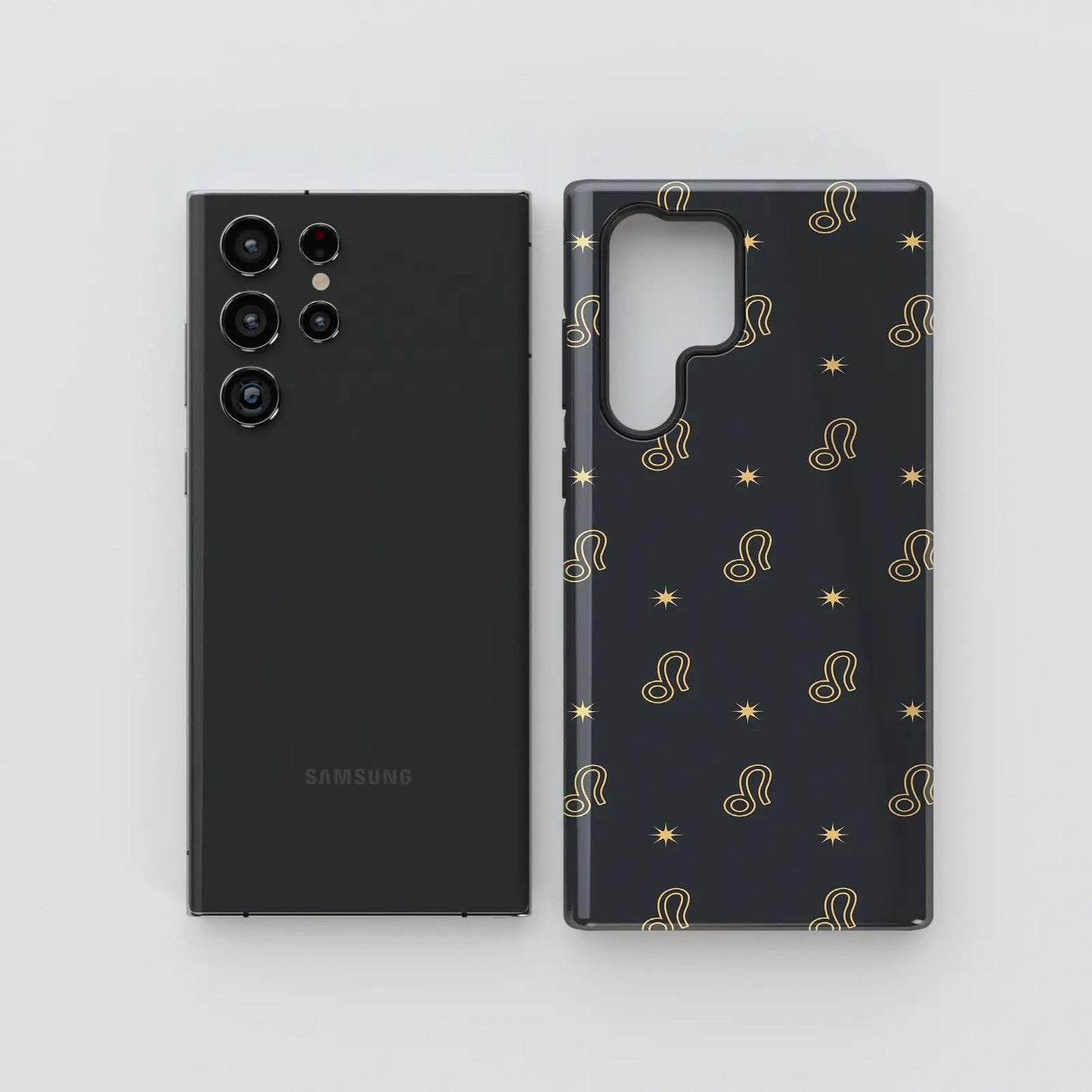Leo Luxe: Regal Lion Phone Case - Samsung Case