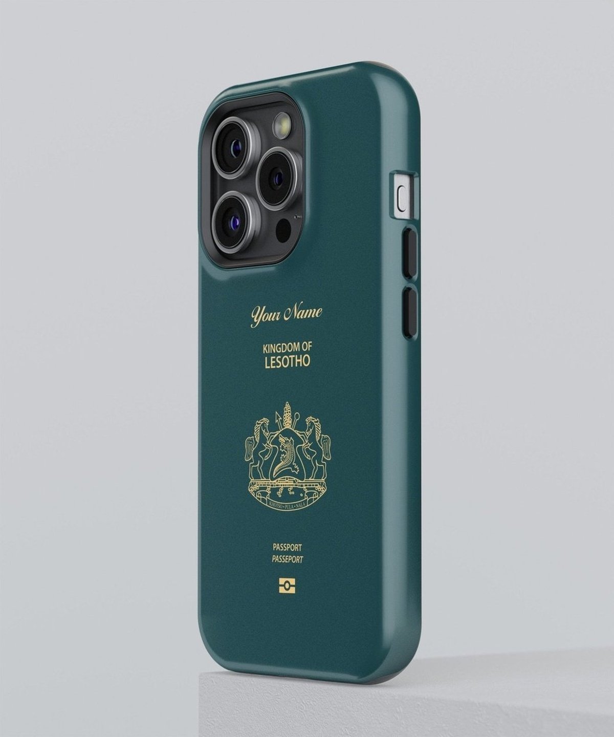 Lesotho Passport - iPhone Case