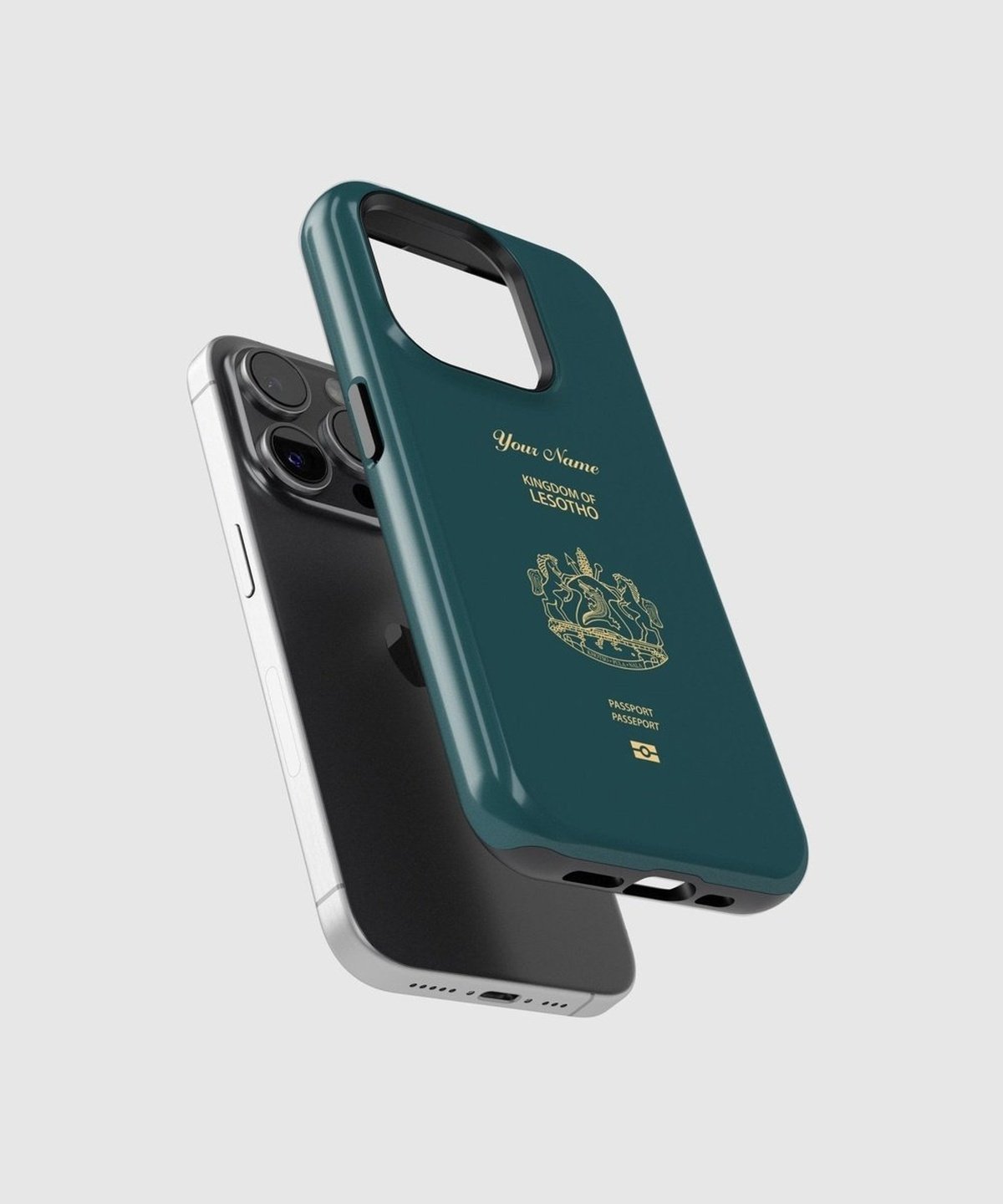 Lesotho Passport - iPhone Case