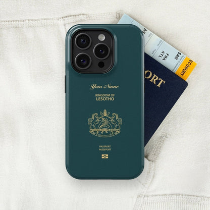 Lesotho Passport - iPhone Case Tough Case