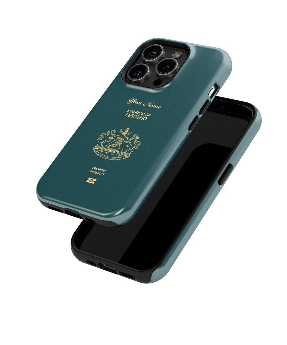 Lesotho Passport - iPhone Case