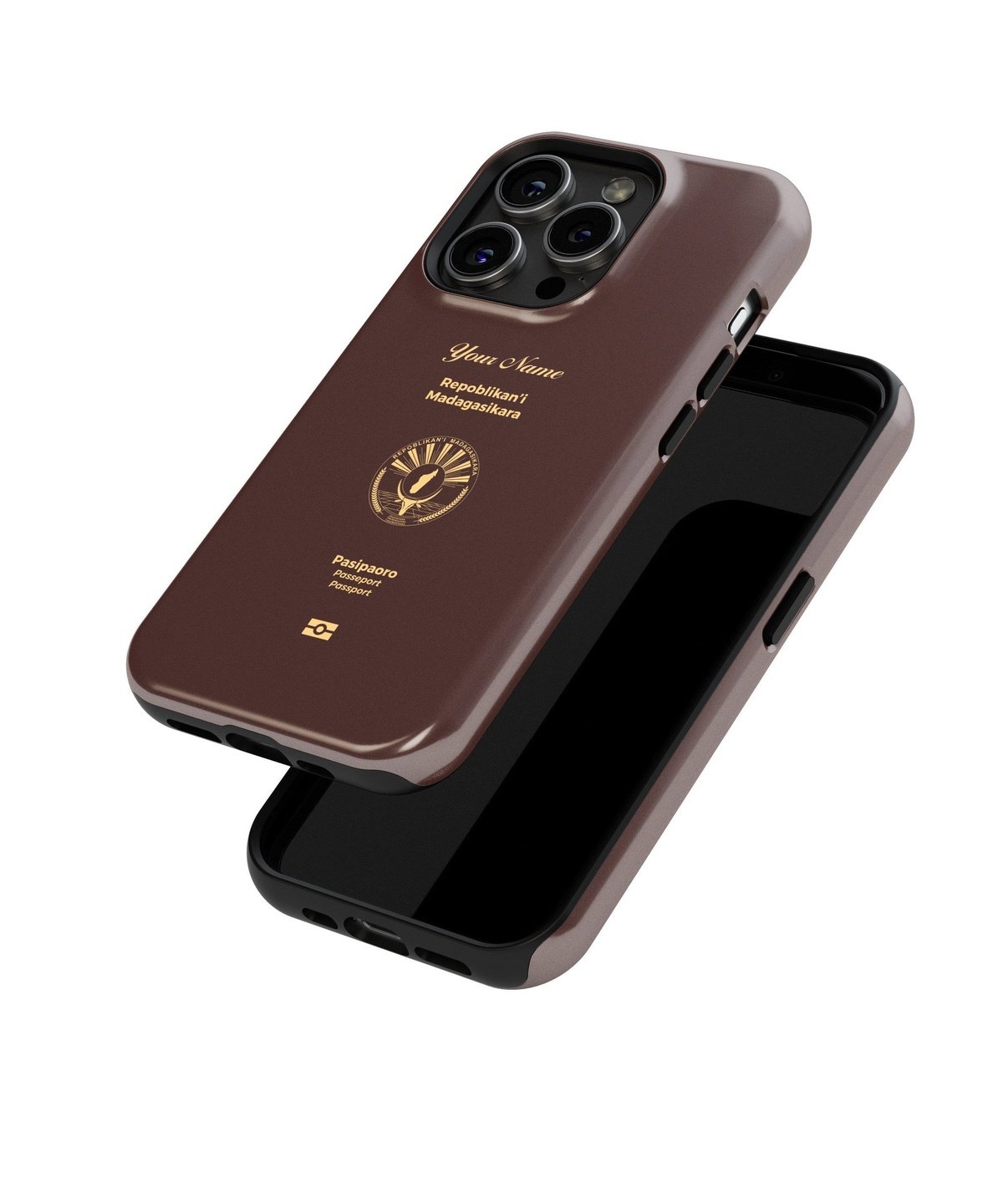 Madagascar Passport - iPhone Case