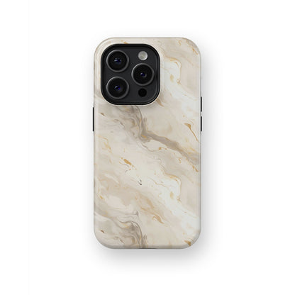 Marble Illusions: A Dance in Stone - iPhone Case Tough Case