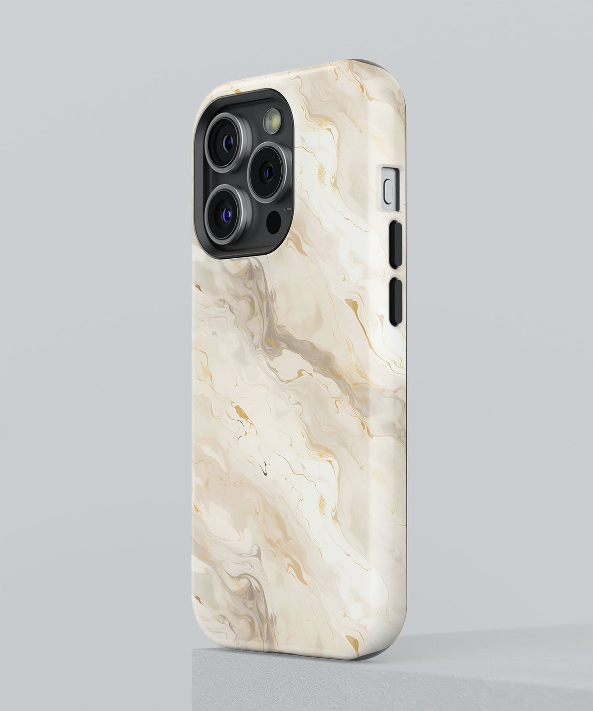 Marble Illusions: A Dance in Stone - iPhone Case