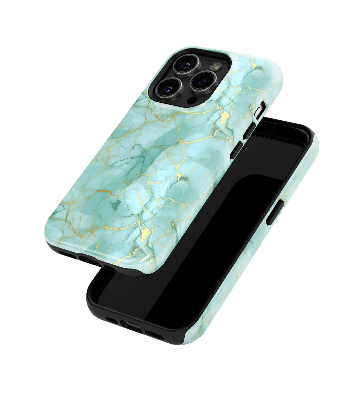 Marble Mirage: Illusions in Stone - iPhone Case