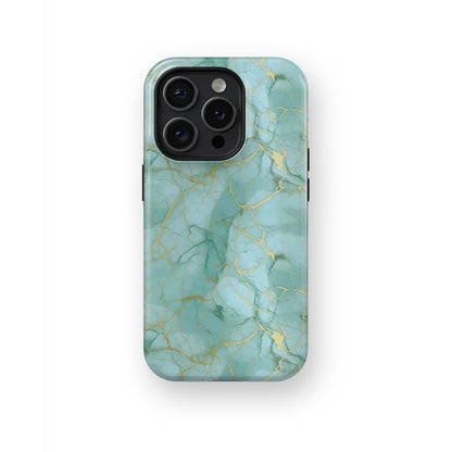 Marble Mirage: Illusions in Stone - iPhone Case Tough Case