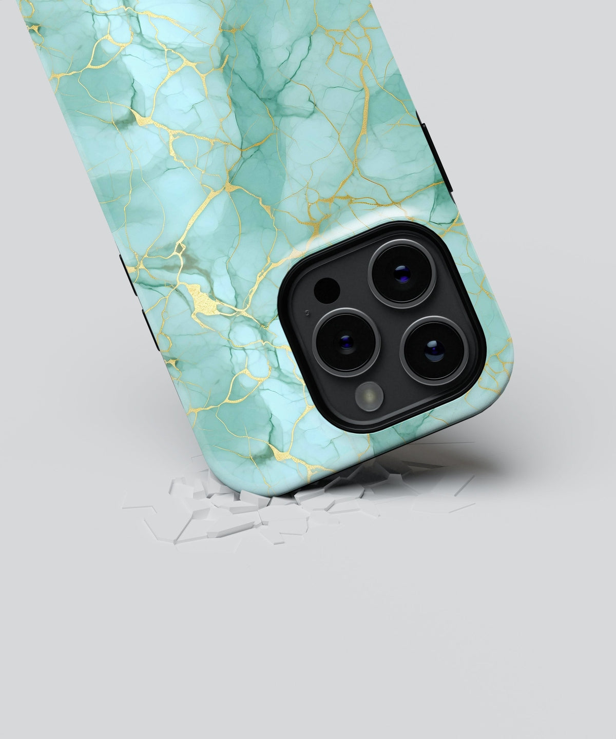 Marble Mirage: Illusions in Stone - iPhone Case