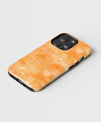 Marble Resonance: A Symphony in Stone - iPhone Case