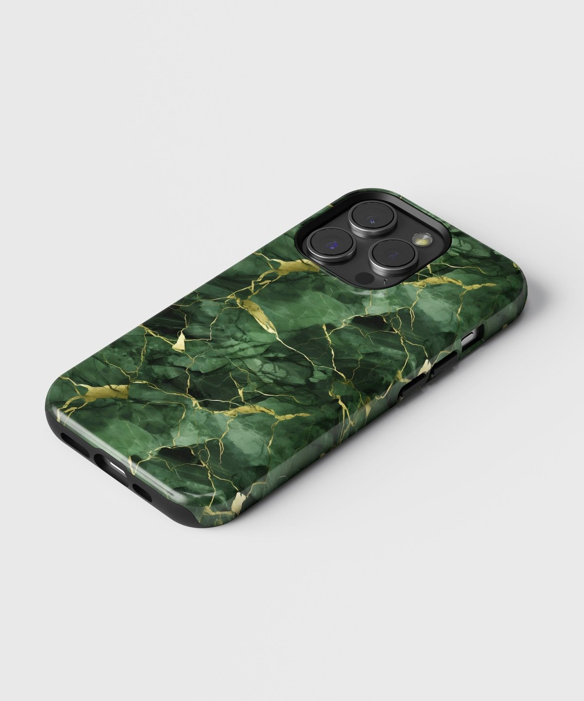 Marble Sonnets: Poetic Stone Narratives - iPhone Case