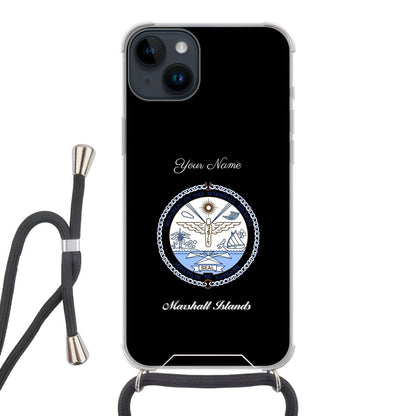 Marshall Islands National Emblem Crossbody Case