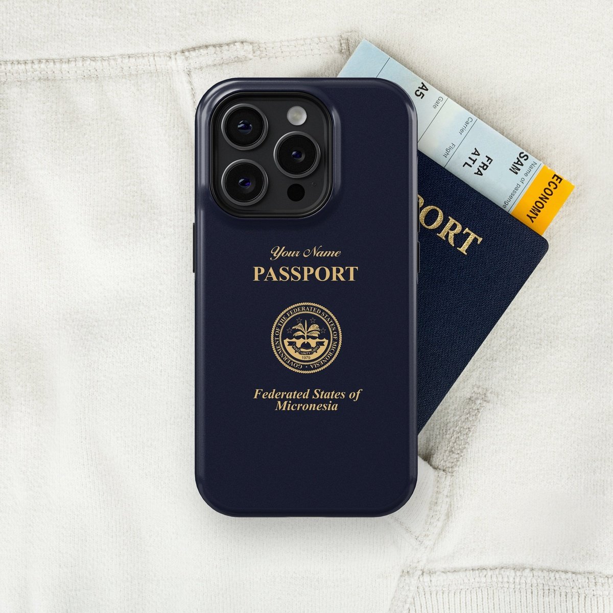 Micronesia Passport - iPhone Case Tough Case