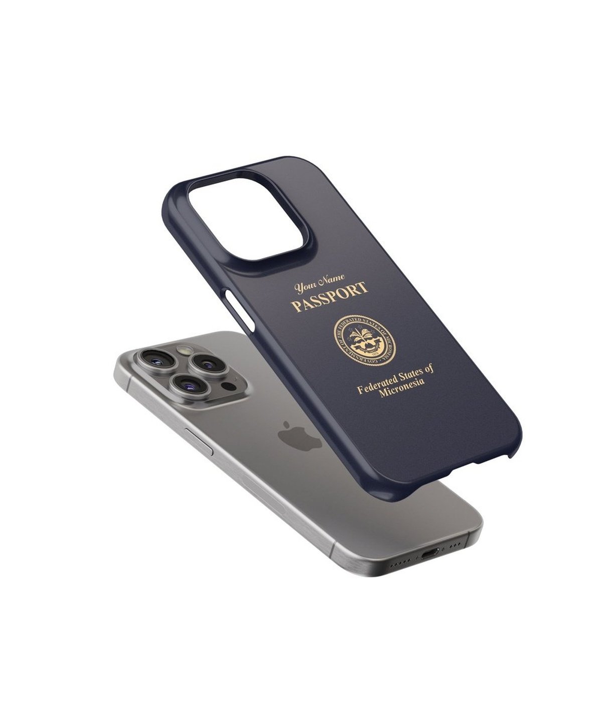 Micronesia Passport - iPhone Case Slim Case