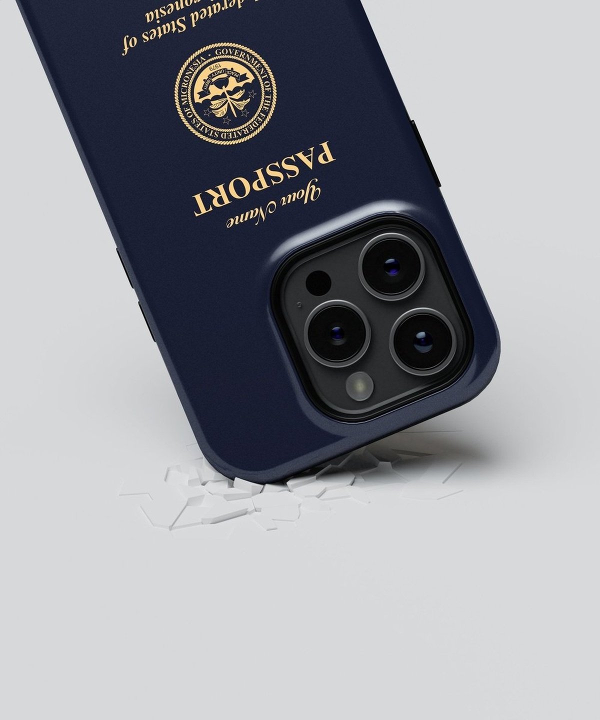 Micronesia Passport - iPhone Case