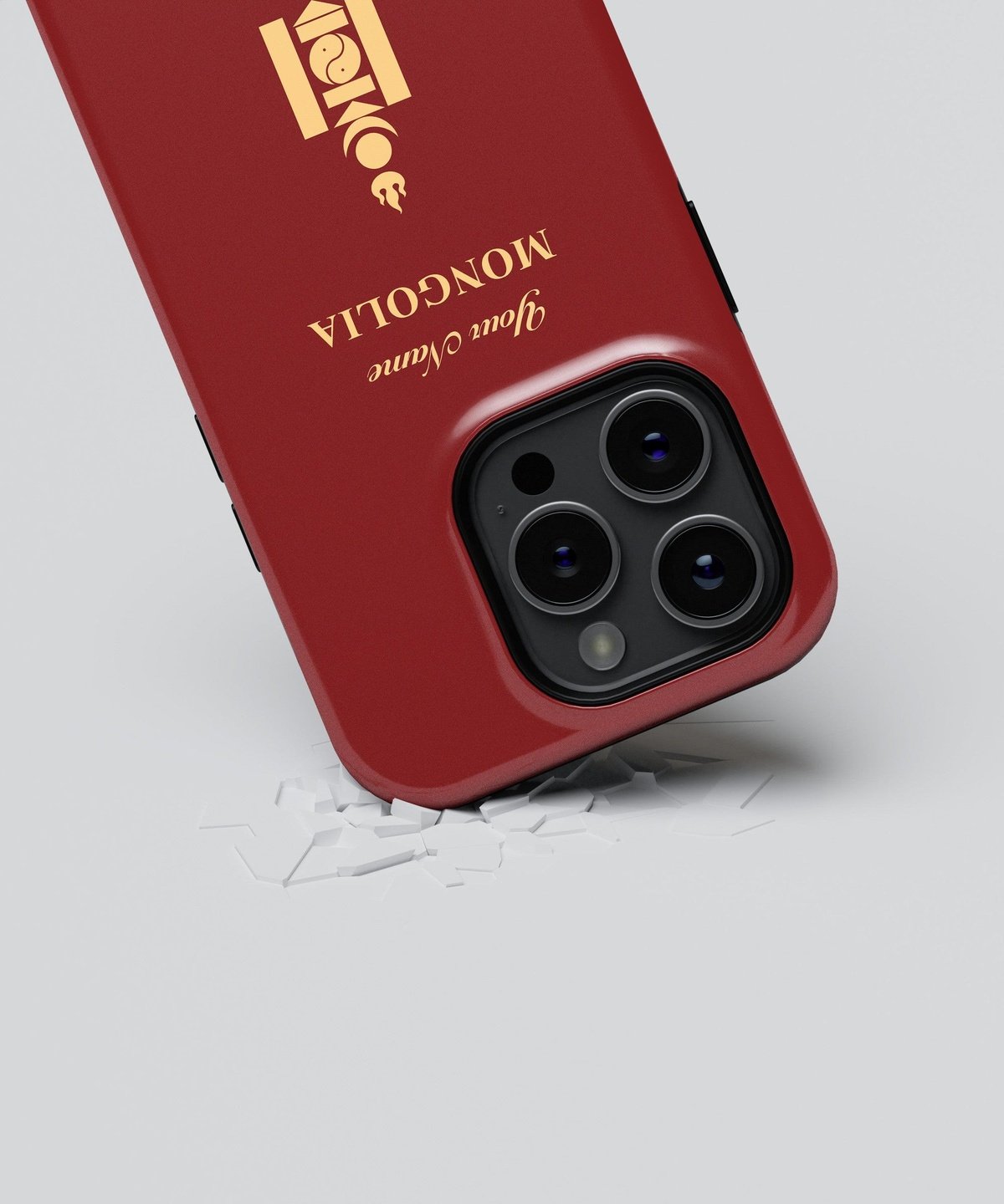 Mongolia Passport - iPhone Case