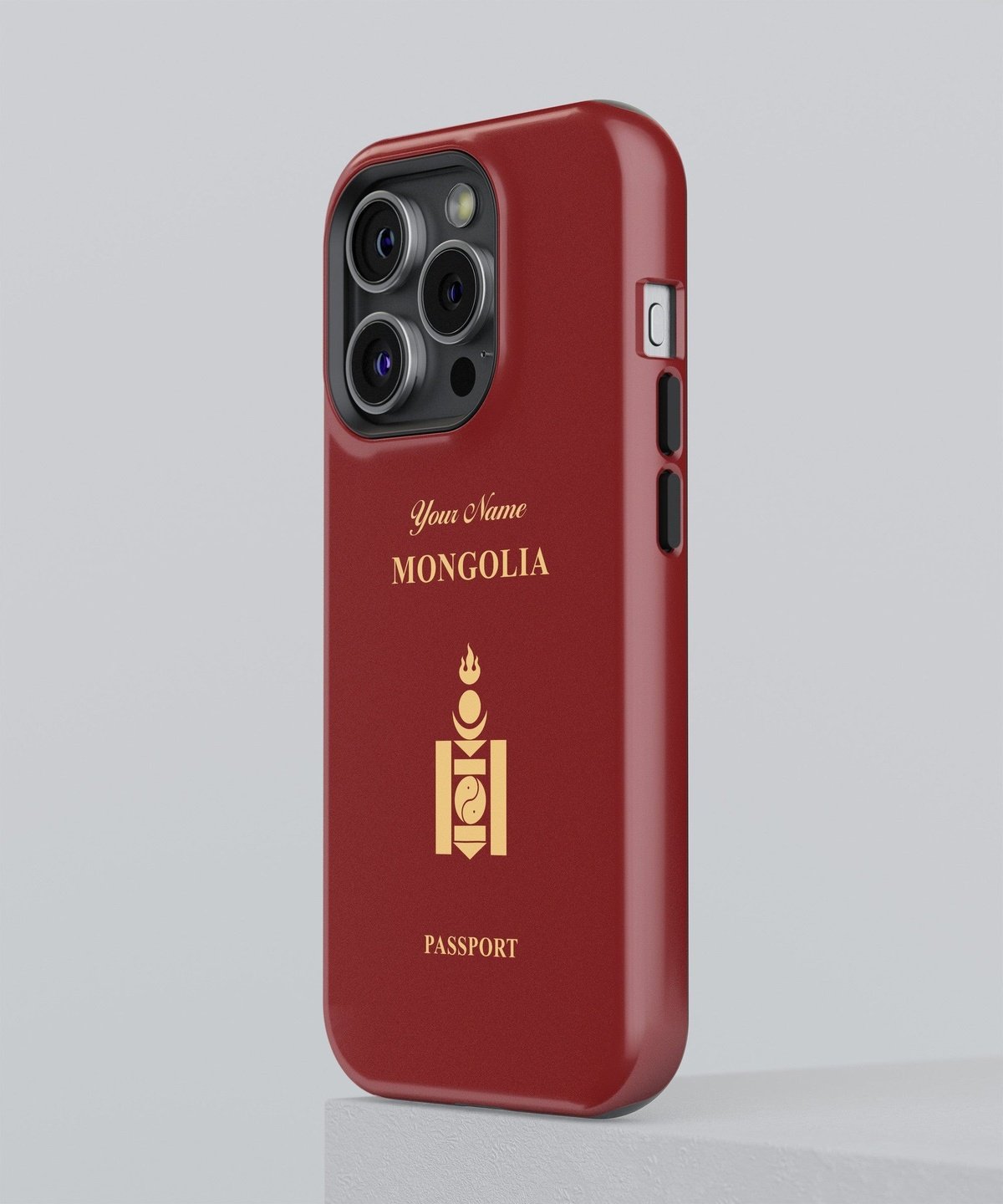 Mongolia Passport - iPhone Case