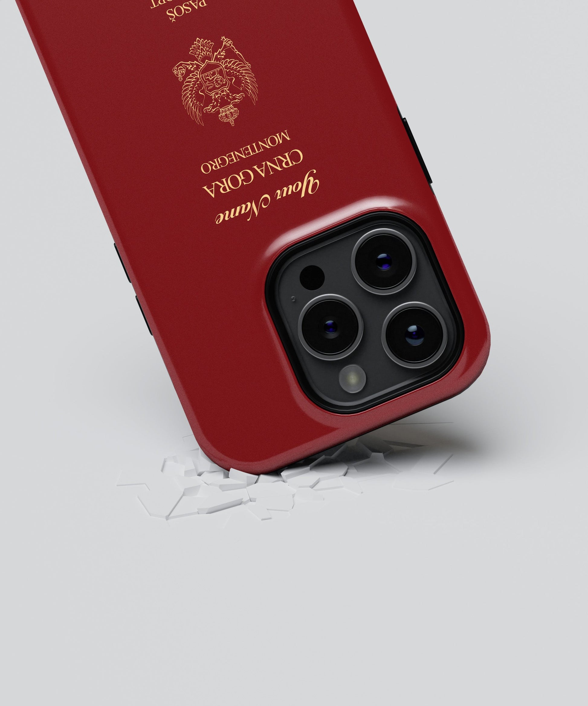 Montenegro Passport - iPhone Case