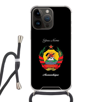 Mozambique National Emblem Crossbody Case