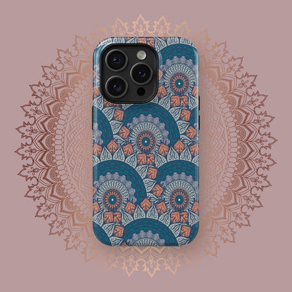 Mystic Yantra Circles - iPhone Case