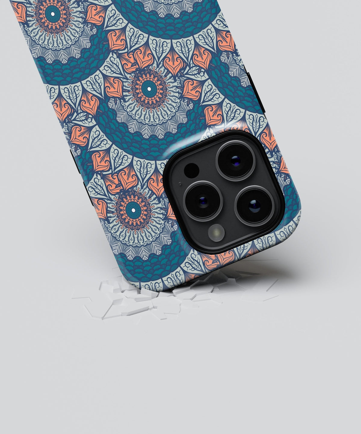 Mystic Yantra Circles - iPhone Case