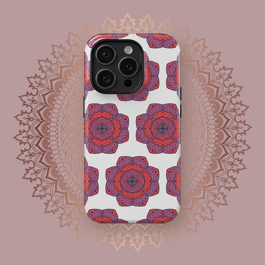 Mystic Yantra Patterns - iPhone Case