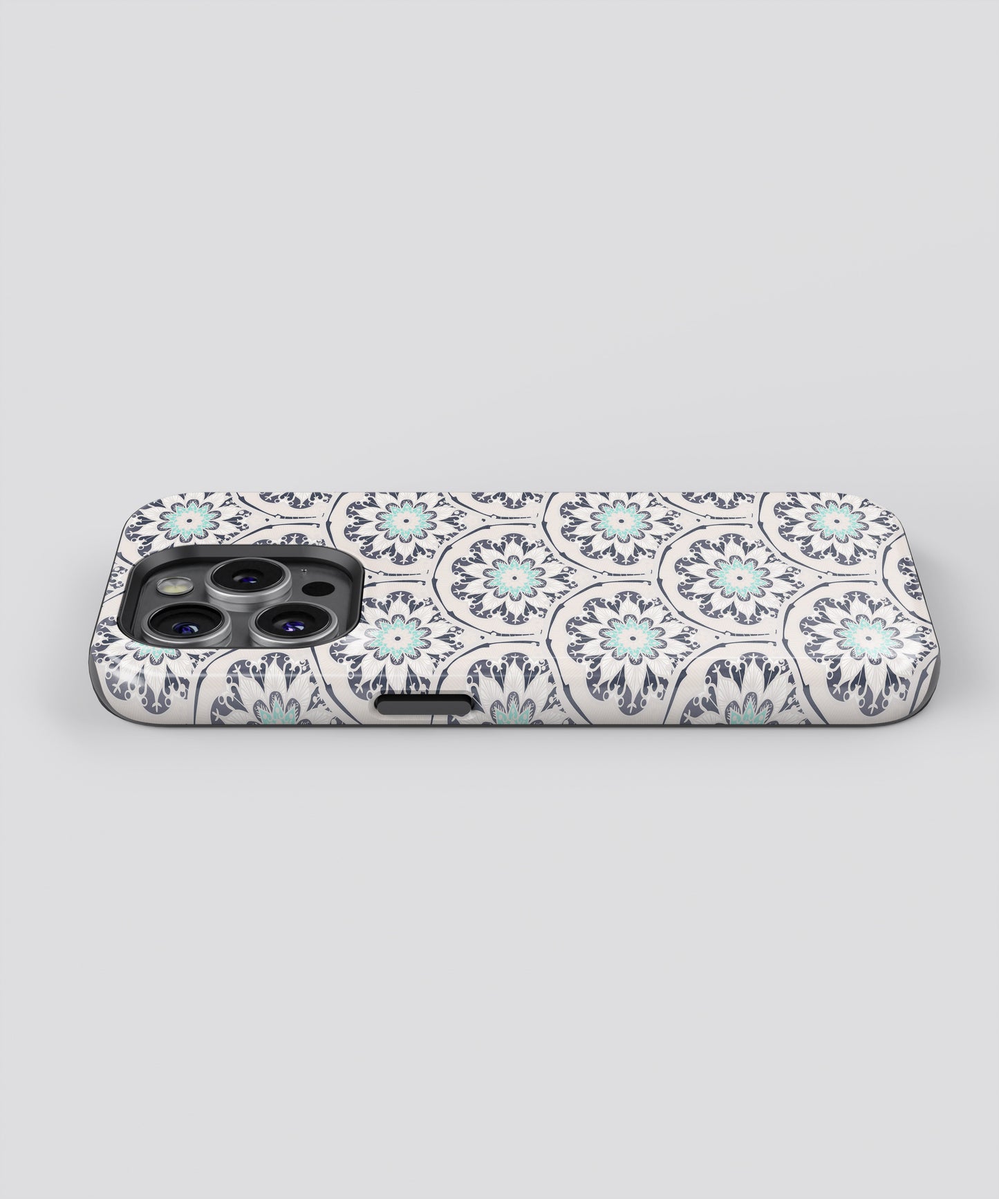 Mystical Mandalic Circles - iPhone Case