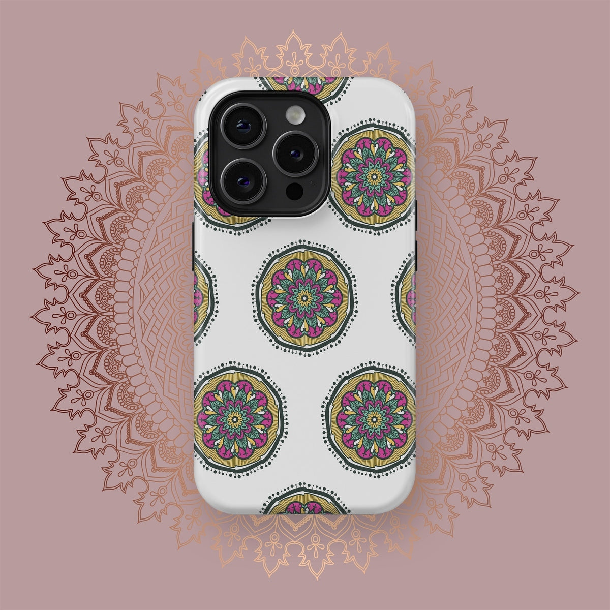 Mystical Mandalic Harmony - iPhone Case