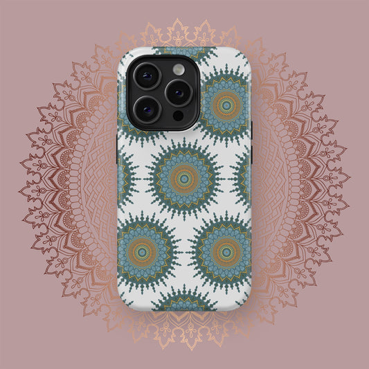 Mystical Mandalic Orbits - iPhone Case