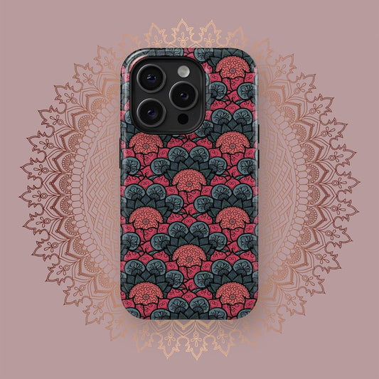 Mystical Mandalic Vortex - iPhone Case