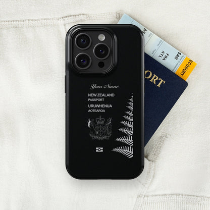 New Zealand Passport - iPhone Case Tough Case