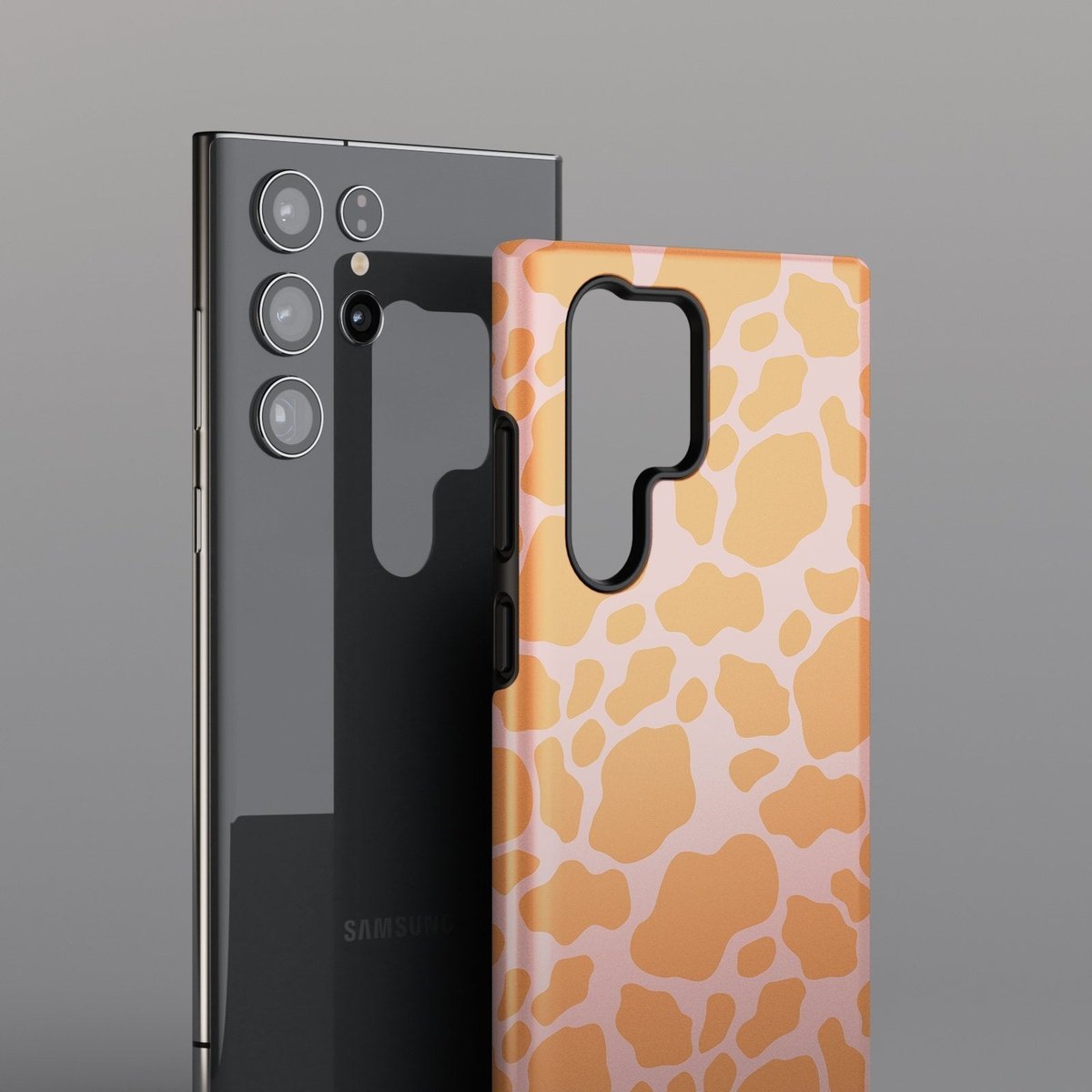 Orange Pie Cream Wave - Samsung Case