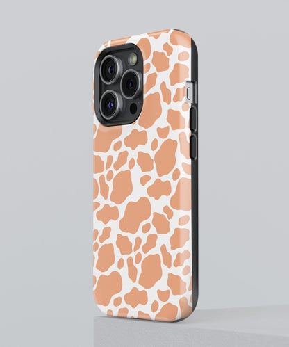 Orange White Cookie Cream Wave - iPhone Case Tough Case