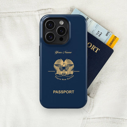 Papua New Guinea Passport - iPhone Case Tough Case