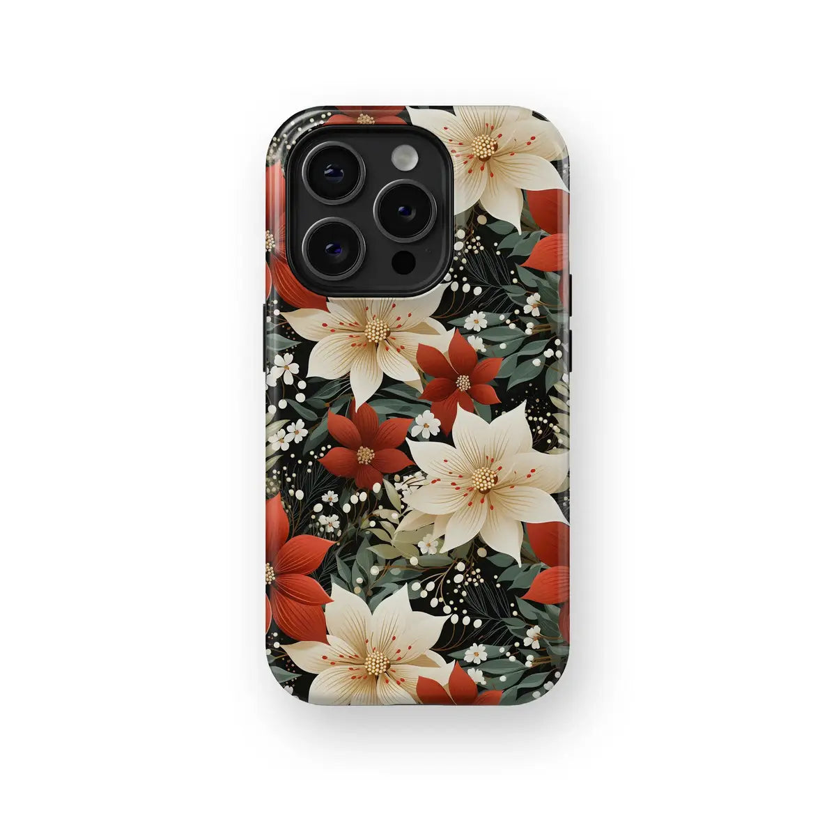 Passionate Red A Garden of Scarlet Splendor - iPhone Case-Tough Case-iPhone 15 Pro Max-Tousphone