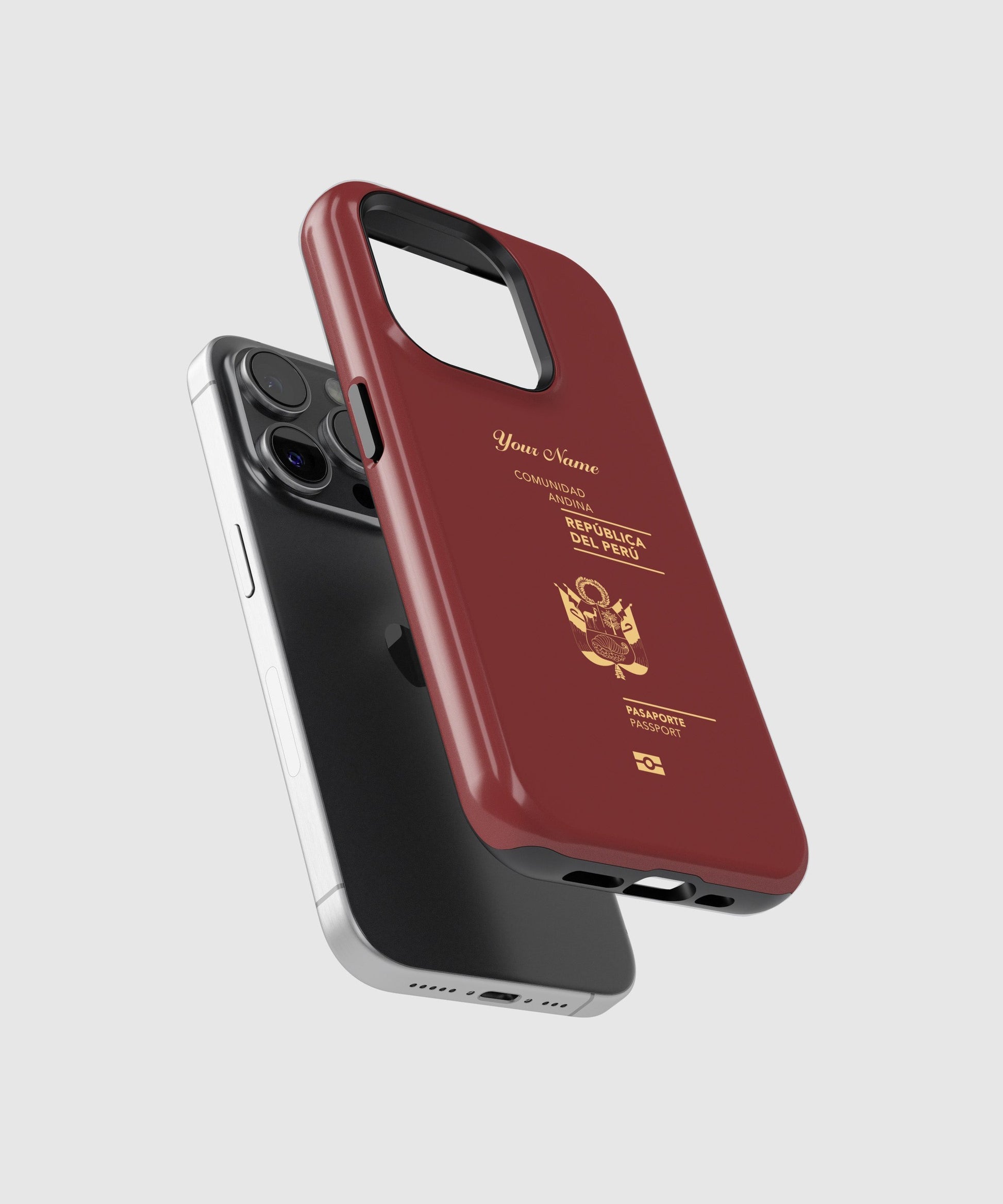 Peru Passport - iPhone Case