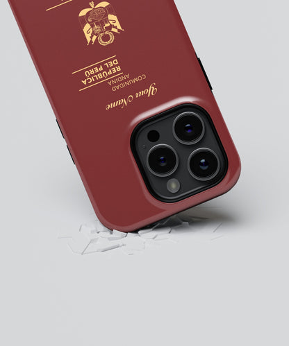 Peru Passport - iPhone Case