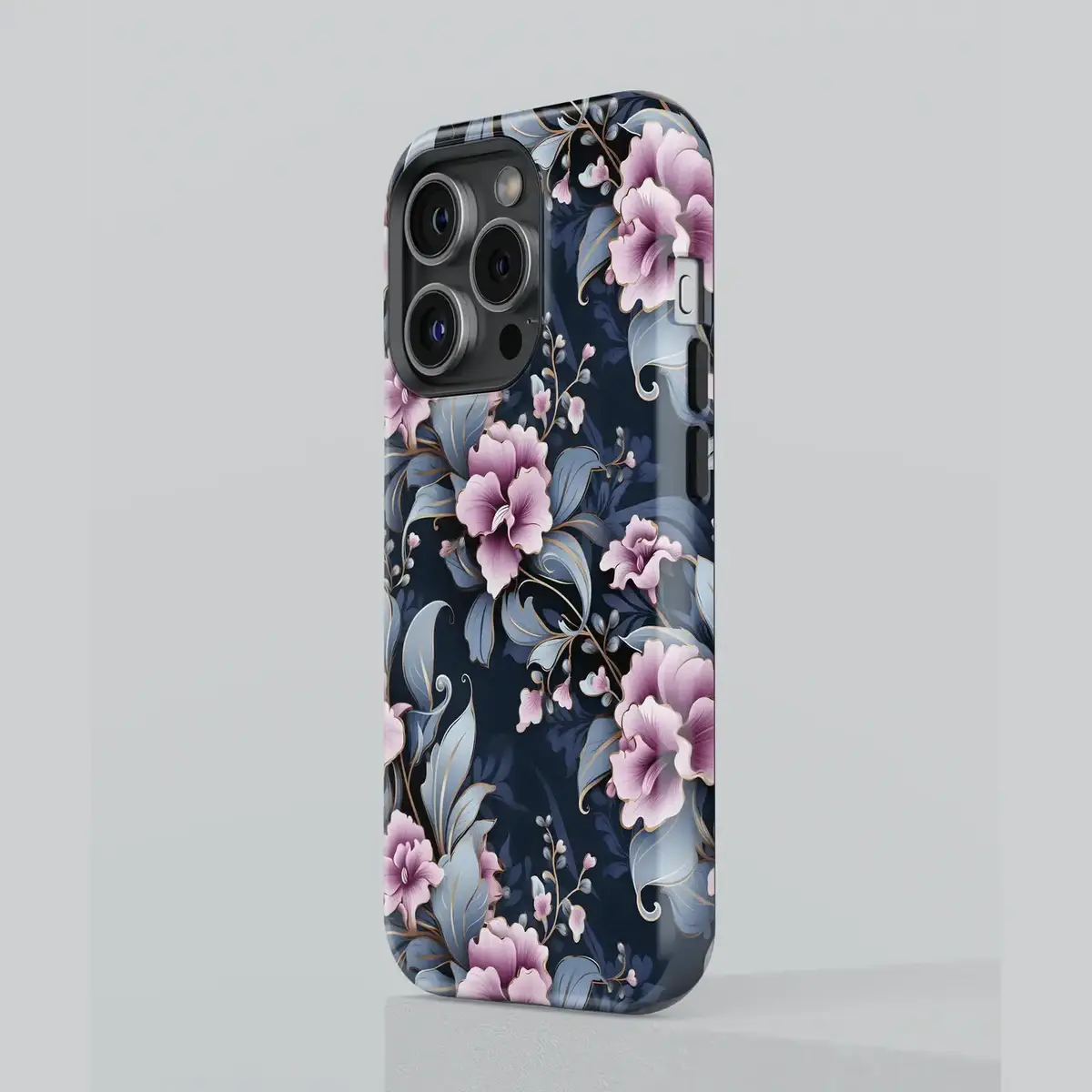 Petals in Motion The Dance of Floral Beauty - iPhone Case-Tousphone