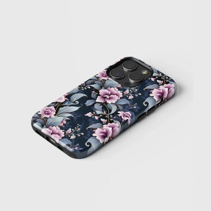 Petals in Motion The Dance of Floral Beauty - iPhone Case-Tousphone