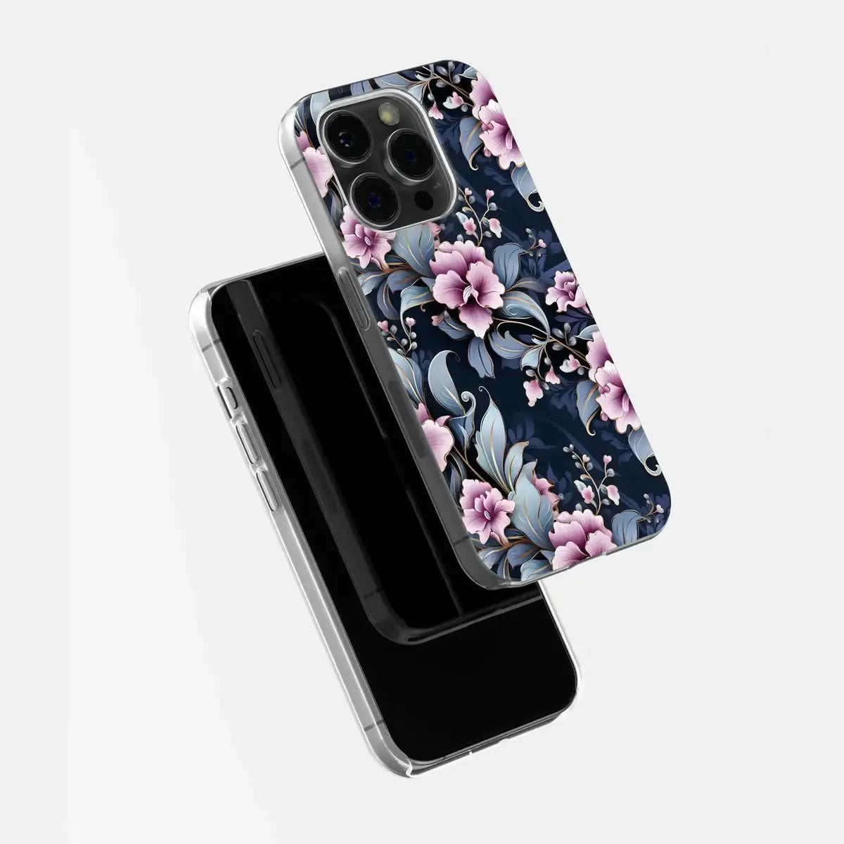 Petals in Motion The Dance of Floral Beauty - iPhone Case-Soft Case-iPhone 15 Pro Max-Tousphone